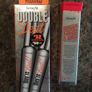 Benefit Mascara and Tweezer/Brush